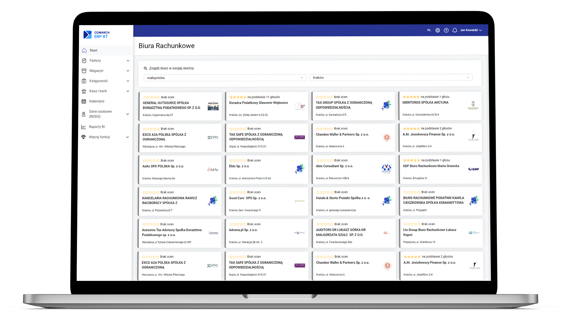 System ERP funkcje