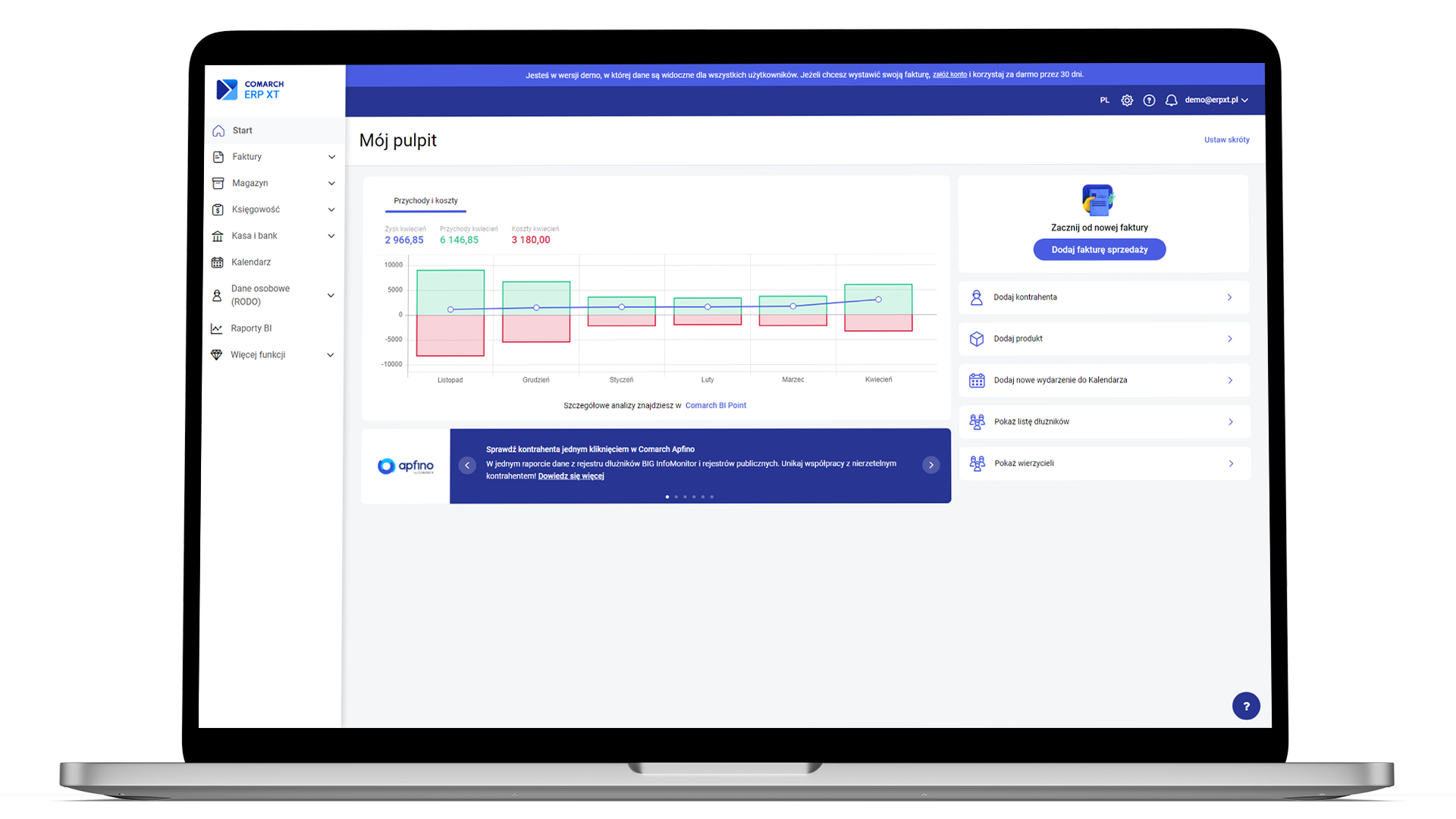 Comarch ERP XT Demo